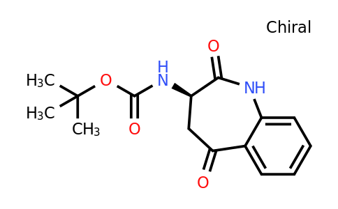 1227261-70-2 | tert-Butyl (R)-(2,5-dioxo-2,3,4,5-tetrahydro-1H-benzo[b]azepin-3-yl)carbamate