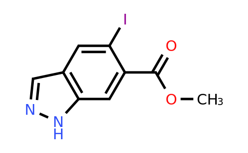 1227268-85-0 | Methyl 5-iodo-1H-indazole-6-carboxylate