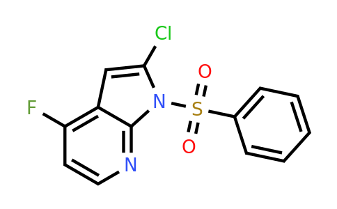 1227270-84-9 | 2-chloro-4-fluoro-1-(phenylsulfonyl)-1H-pyrrolo[2,3-b]pyridine