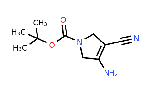 1227461-24-6 | tert-Butyl 3-amino-4-cyano-2,5-dihydro-1H-pyrrole-1-carboxylate