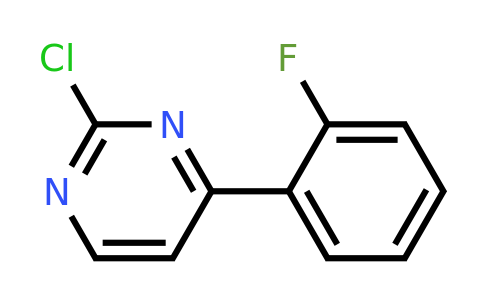 1227570-74-2 | 2-Chloro-4-(2-fluorophenyl)pyrimidine