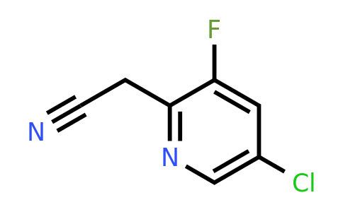 1227572-25-9 | 2-(5-Chloro-3-fluoropyridin-2-yl)acetonitrile