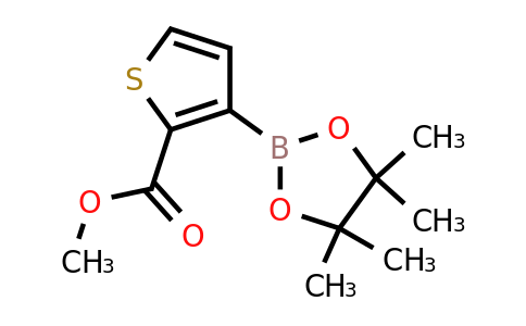 1227664-10-9 | Methyl 3-(4,4,5,5-tetramethyl-1,3,2-dioxaborolan-2-yl)thiophene-2-carboxylate