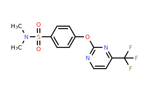 1227954-78-0 | n,n-Dimethyl-4-((4-(trifluoromethyl)pyrimidin-2-yl)oxy)benzenesulfonamide
