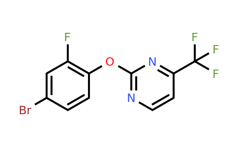 1227955-13-6 | 2-(4-Bromo-2-fluorophenoxy)-4-(trifluoromethyl)pyrimidine