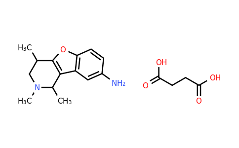 1228070-78-7 | 1,2,4-Trimethyl-1,2,3,4-tetrahydrobenzofuro[3,2-c]pyridin-8-amine succinate