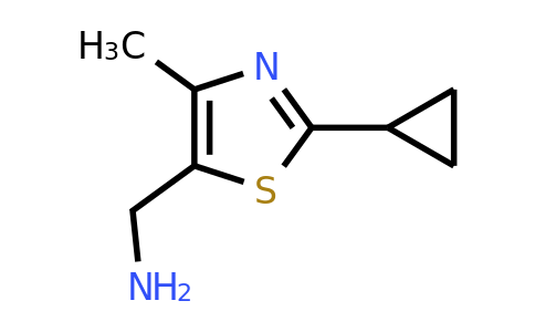 1228552-41-7 | (2-Cyclopropyl-4-methylthiazol-5-yl)methanamine