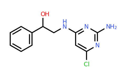 122862-56-0 | 2-((2-Amino-6-chloropyrimidin-4-yl)amino)-1-phenylethan-1-ol