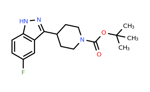 1228631-73-9 | tert-Butyl 4-(5-fluoro-1H-indazol-3-yl)piperidine-1-carboxylate