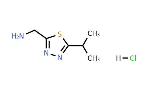 1228880-15-6 | [5-(propan-2-yl)-1,3,4-thiadiazol-2-yl]methanamine hydrochloride