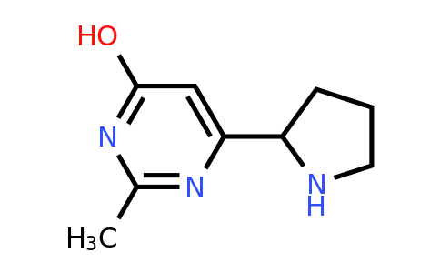 1230100-71-6 | 2-Methyl-6-(pyrrolidin-2-yl)pyrimidin-4-ol