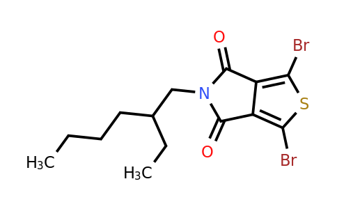 1231160-83-0 | 1,3-Dibromo-5-(2-ethylhexyl)-4H-thieno[3,4-c]pyrrole-4,6(5H)-dione
