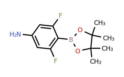 3,5-Difluoro-4-(4,4,5,5-tetramethyl-1,3,2-dioxaborolan-2-yl)aniline
