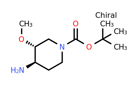 1232059-97-0 | rel-tert-Butyl (3R,4R)-4-amino-3-methoxypiperidine-1-carboxylate