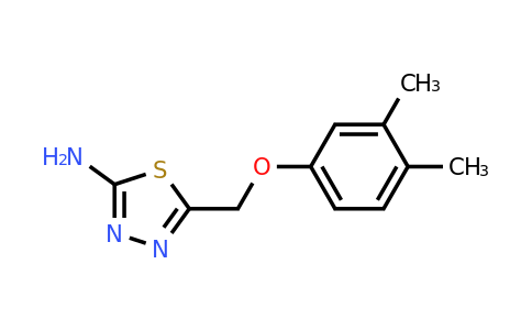123216-99-9 | 5-((3,4-Dimethylphenoxy)methyl)-1,3,4-thiadiazol-2-amine