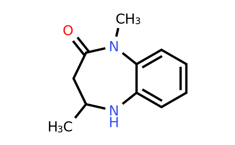 123228-94-4 | 1,4-Dimethyl-2,3,4,5-tetrahydro-1h-1,5-benzodiazepin-2-one