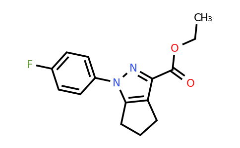 123345-71-1 | Ethyl 1-(4-fluorophenyl)-1h,4h,5h,6h-cyclopenta[c]pyrazole-3-carboxylate
