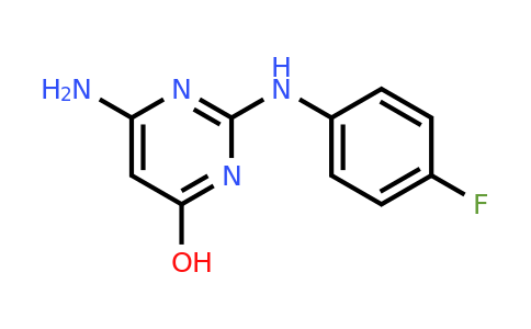 123392-52-9 | 6-Amino-2-((4-fluorophenyl)amino)pyrimidin-4-ol