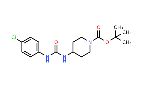 Tert-butyl 4-(3-(4-chlorophenyl)ureido)piperidine-1-carboxylate