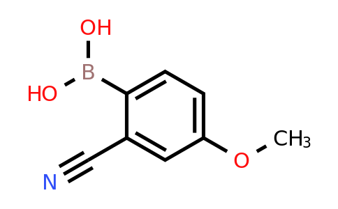 1233968-22-3 | (2-Cyano-4-methoxyphenyl)boronic acid