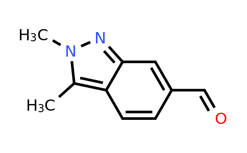 1234615-85-0 | 2,3-Dimethyl-2H-indazole-6-carbaldehyde