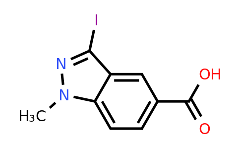 1234616-33-1 | 3-Iodo-1-methyl-1H-indazole-5-carboxylic acid
