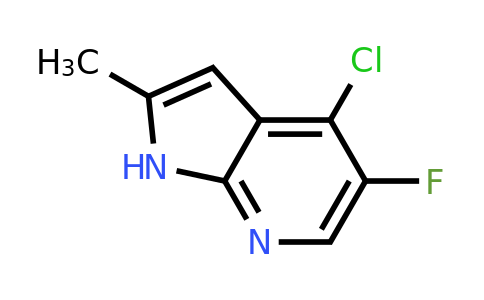 4-Chloro-5-fluoro-2-methyl-1H-pyrrolo[2,3-b]pyridine