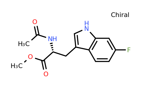 1234842-62-6 | Methyl (R)-2-acetamido-3-(6-fluoro-1H-indol-3-yl)propanoate