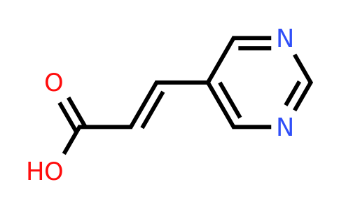 123530-65-4 | (E)-3-(Pyrimidin-5-yl)acrylic acid