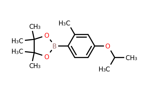 1235406-25-3 | 2-(4-Isopropoxy-2-methylphenyl)-4,4,5,5-tetramethyl-1,3,2-dioxaborolane