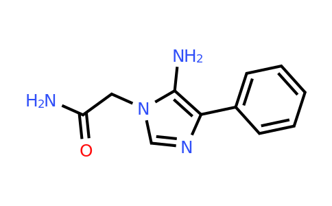 1235438-82-0 | 2-(5-Amino-4-phenyl-1h-imidazol-1-yl)acetamide