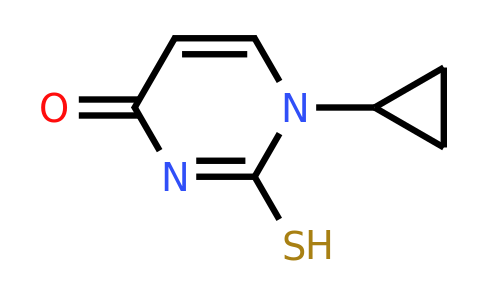 1235439-16-3 | 1-Cyclopropyl-2-sulfanyl-1,4-dihydropyrimidin-4-one