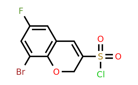 1235439-52-7 | 8-Bromo-6-fluoro-2h-chromene-3-sulfonyl chloride