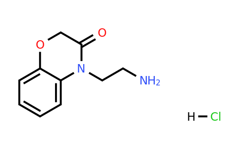1235439-92-5 | 4-(2-Aminoethyl)-3,4-dihydro-2h-1,4-benzoxazin-3-one hydrochloride