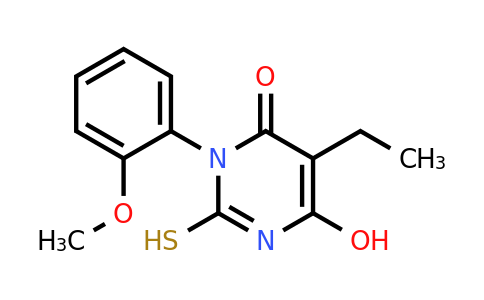 1235441-75-4 | 5-Ethyl-6-hydroxy-3-(2-methoxyphenyl)-2-sulfanyl-3,4-dihydropyrimidin-4-one