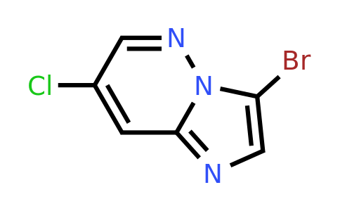 1235545-87-5 | 3-Bromo-7-chloroimidazo[1,2-b]pyridazine