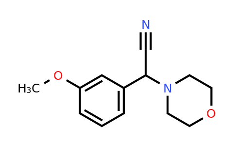 2-(3-Methoxyphenyl)-2-(morpholin-4-yl)acetonitrile