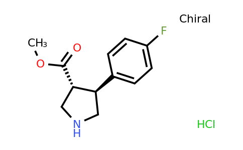 1236862-40-0 | trans-methyl 4-(4-fluorophenyl)pyrrolidine-3-carboxylate hydrochloride