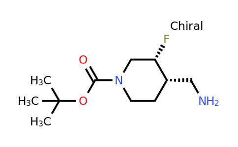 1237526-35-0 | cis-4-Aminomethyl-3-fluoropiperidine-1-carboxylic acid tert-butyl ester