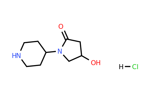 1237840-39-9 | 4-Hydroxy-1-(piperidin-4-yl)pyrrolidin-2-one hydrochloride