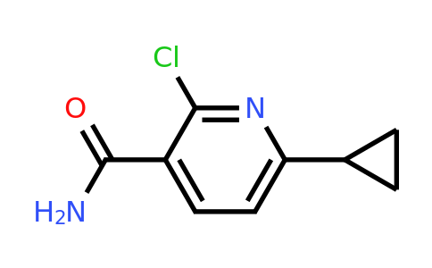 2-chloro-6-cyclopropyl-pyridine-3-carboxamide