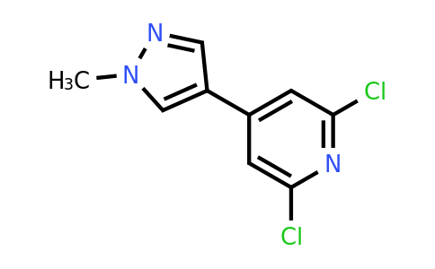 1239362-90-3 | 2,6-Dichloro-4-(1-methyl-1H-pyrazol-4-yl)pyridine