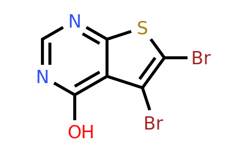 1239460-82-2 | 5,6-Dibromothieno[2,3-d]pyrimidin-4(3H)-one