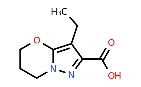 3-Ethyl-6,7-dihydro-5H-pyrazolo[5,1-b][1,3]oxazine-2-carboxylic acid