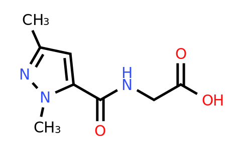 (1,3-Dimethyl-1h-pyrazole-5-carbonyl)glycine