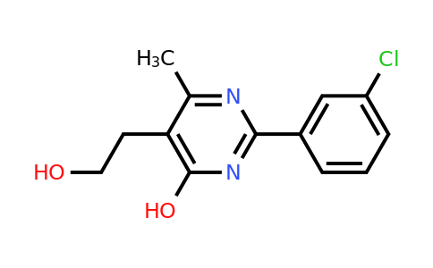 1239781-15-7 | 2-(3-Chlorophenyl)-5-(2-hydroxyethyl)-6-methylpyrimidin-4-ol