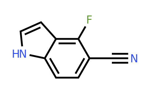 1240113-42-1 | 4-Fluoro-1H-indole-5-carbonitrile
