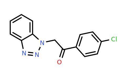 124041-74-3 | 2-(1H-benzo[d][1,2,3]triazol-1-yl)-1-(4-chlorophenyl)ethan-1-one