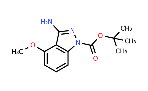 1240518-05-1 | Tert-butyl 3-amino-4-methoxy-1H-indazole-1-carboxylate