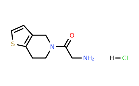 1240527-34-7 | 2-Amino-1-{4h,5h,6h,7h-thieno[3,2-c]pyridin-5-yl}ethan-1-one hydrochloride